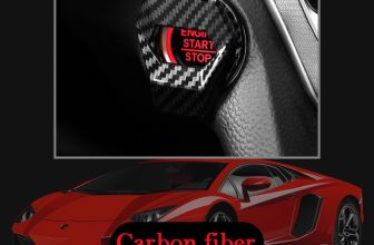 כיסוי לעיצוב כפתור ההתנעה מזכיר מראה של למבורגיני