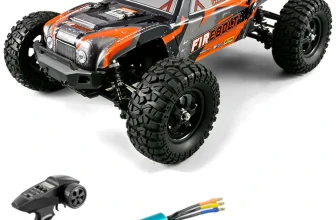 מכונית על שלט 1/12 עם מנוע בראשלס מצויינת HBX 901A 